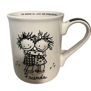 Enesco Friends Mug By Children Of The Inner Light 2010 Hug Quote Ceramic Cup